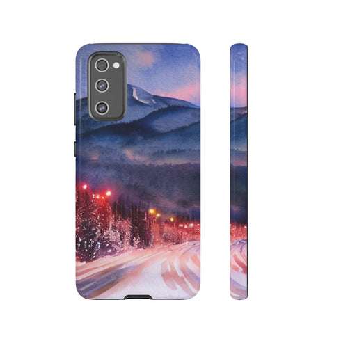 Christmas in Vail Colorado - Impact Resistant Phone Case Samsung Galaxy S20 FE Glossy